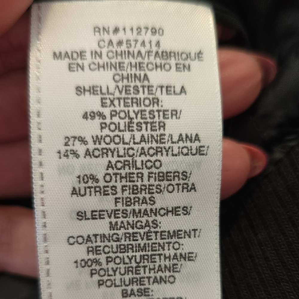 True Religion Black and White Varsity Jacket - Picture 7 of 8